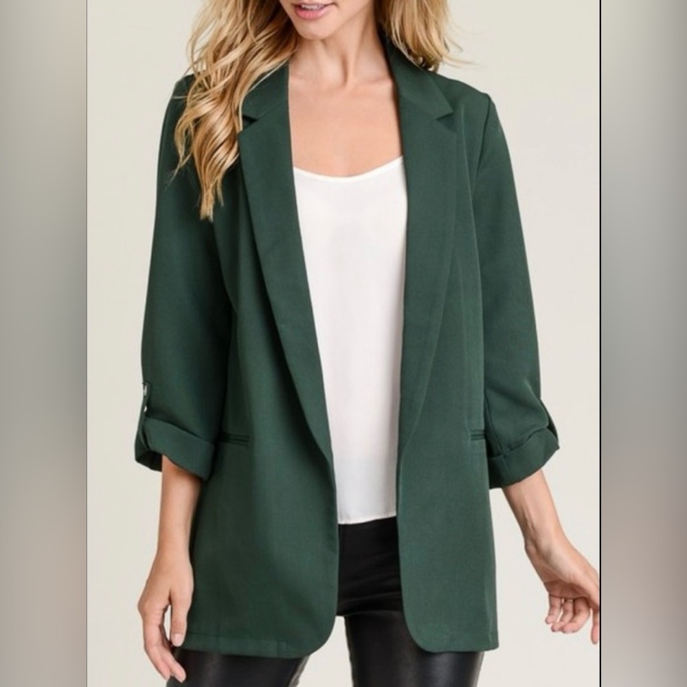Anne Klein Forest Green Blazer